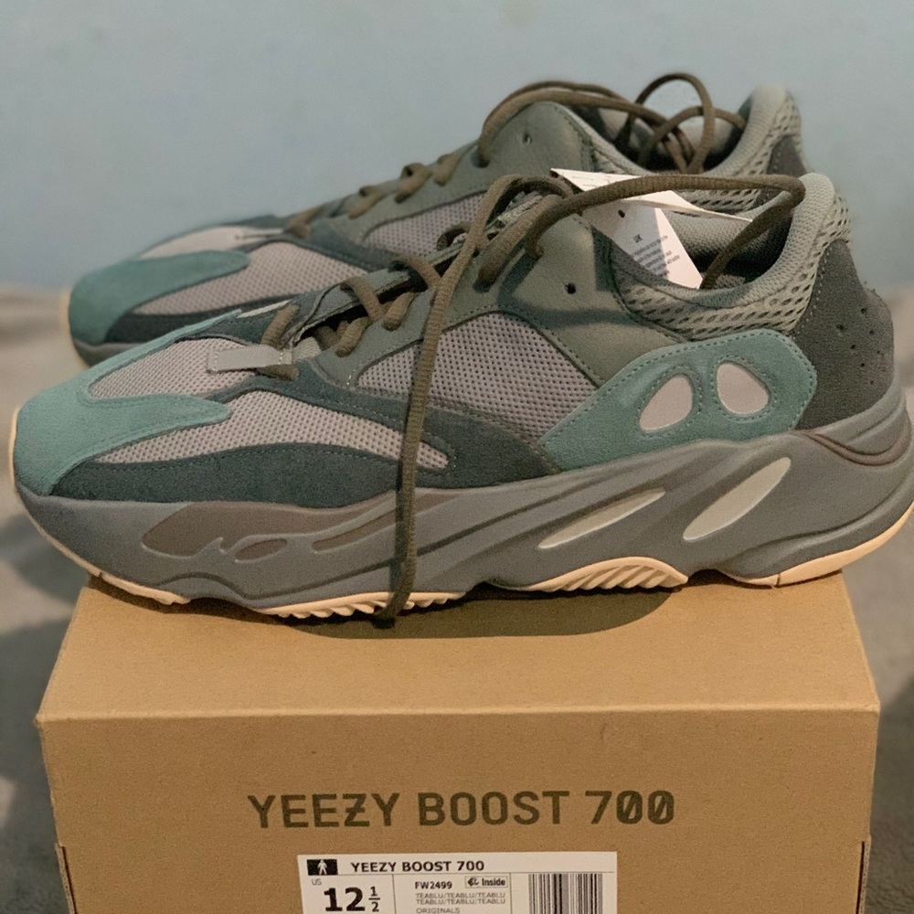 Yeezy 700 teal blue